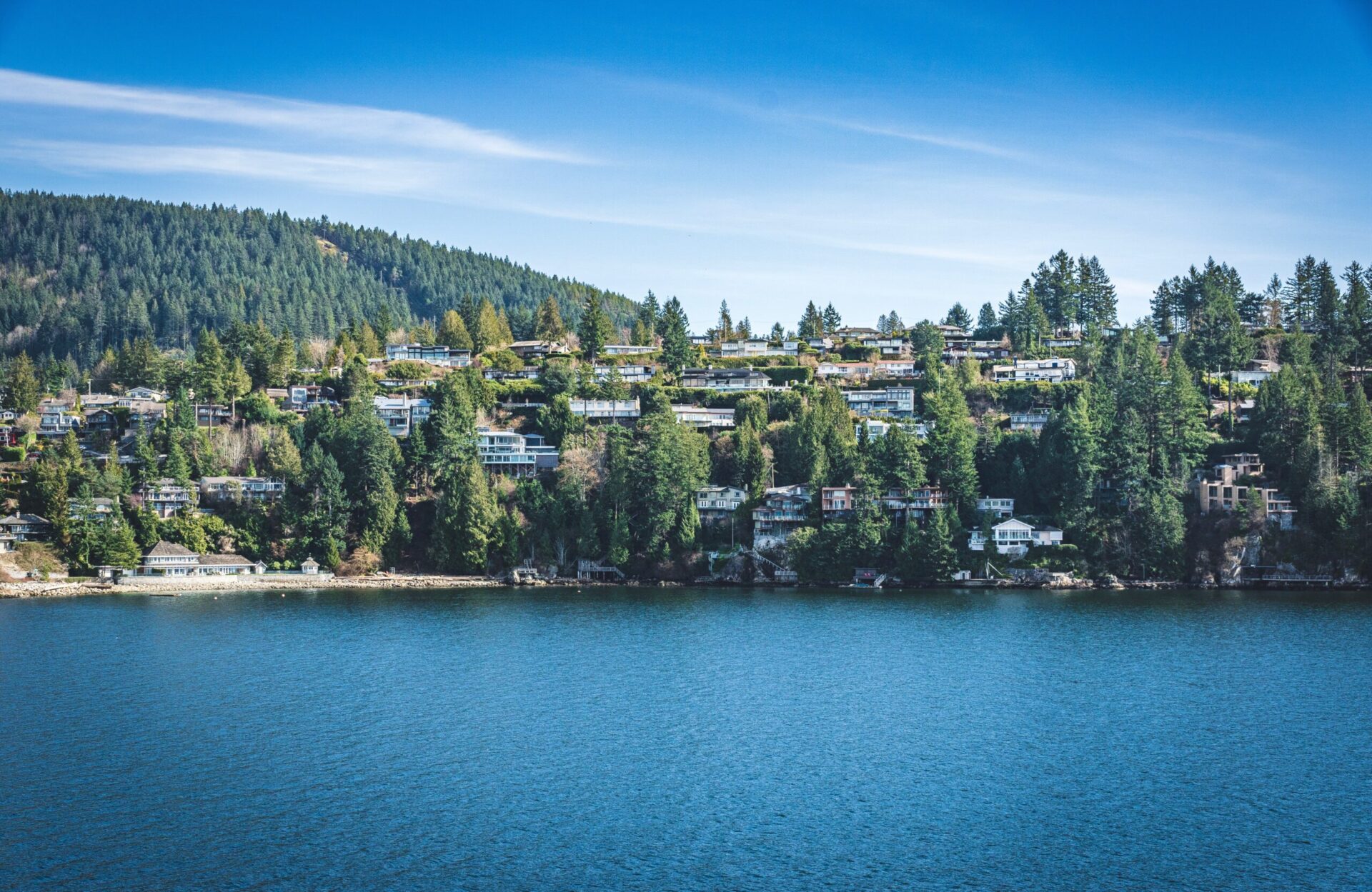West Vancouver landscape view