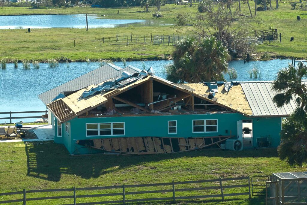 windstorm effect on roofs