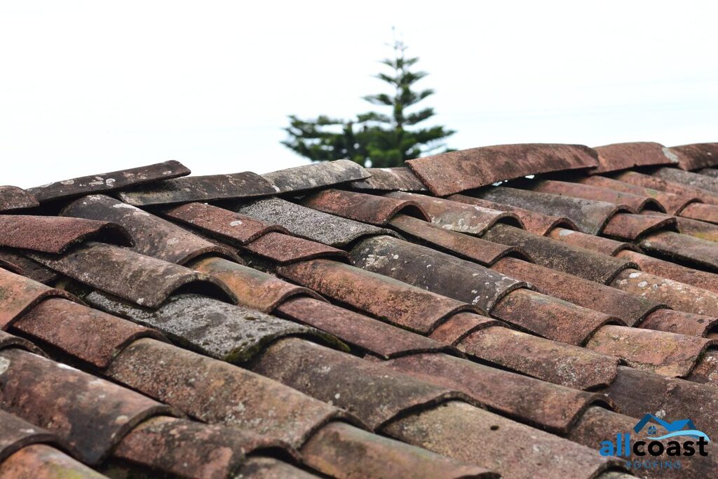 cracked shingles
