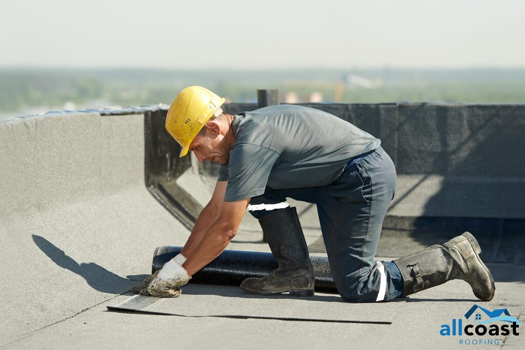 flat roofing repair near me