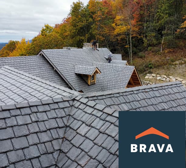Home with Brava roof tile